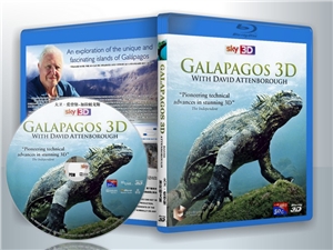 蓝光纪录片 50G 《大卫·爱登堡-加拉帕戈斯3D》